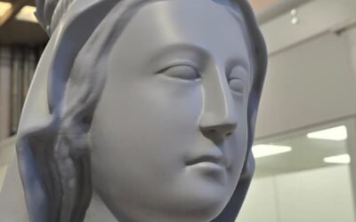 Réplica religiosa mediante impresión y escaneo 3D