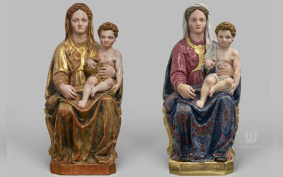 Escaneado 3D de la Virgen de la Monlora de Sartaguda
